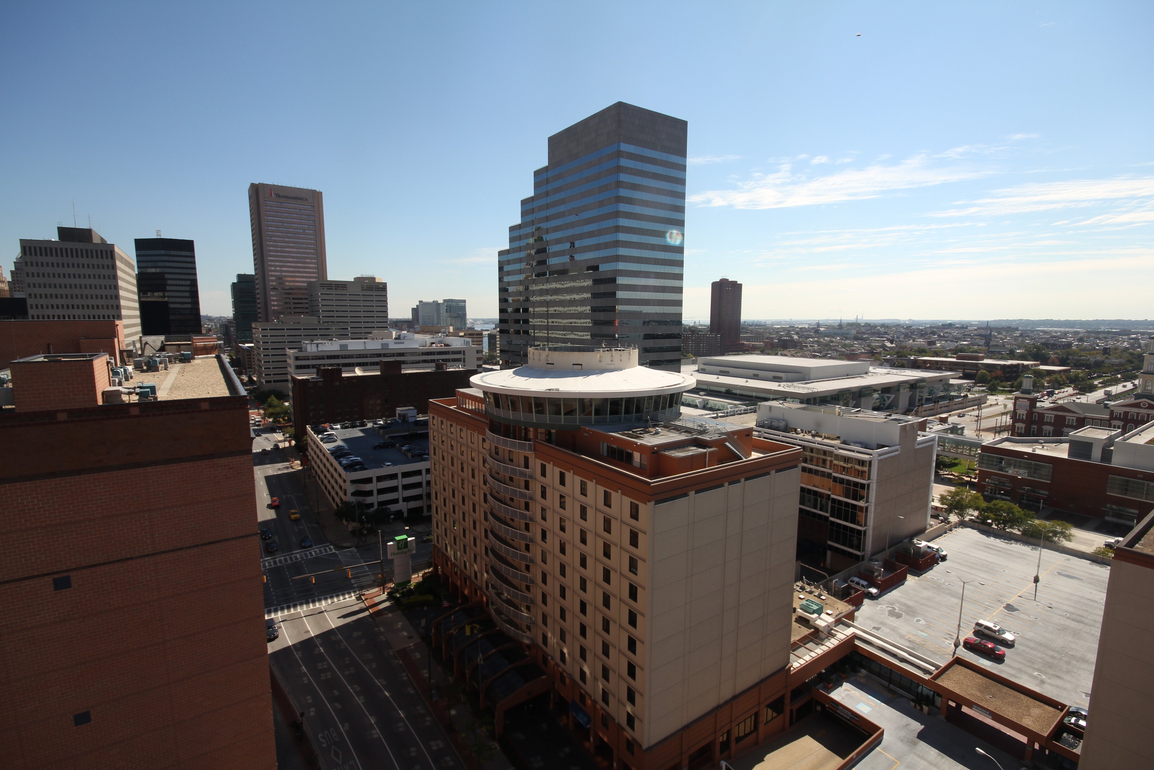 View of downtown Baltimore from the Bromo Seltzer tower.