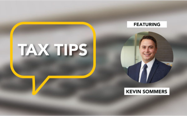 Tax Tips - Kevin Sommers
