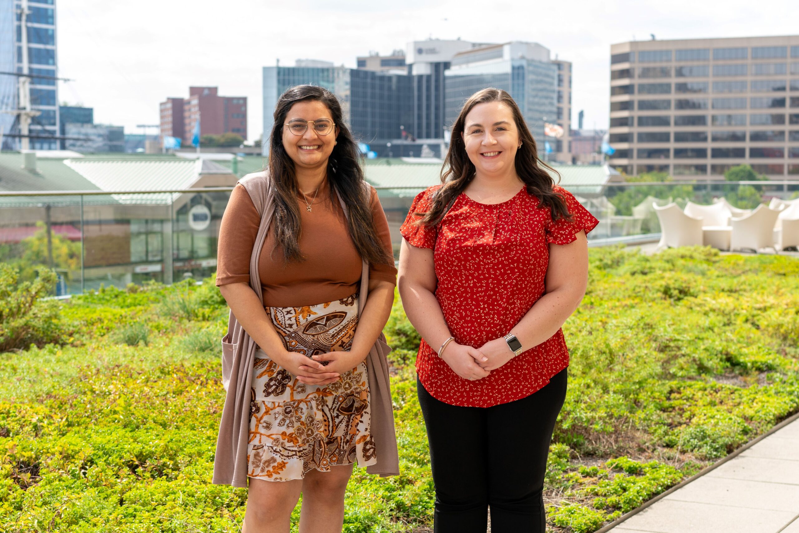 Chandini Shah and Amy Calandrelle managers at Ellin & Tucker