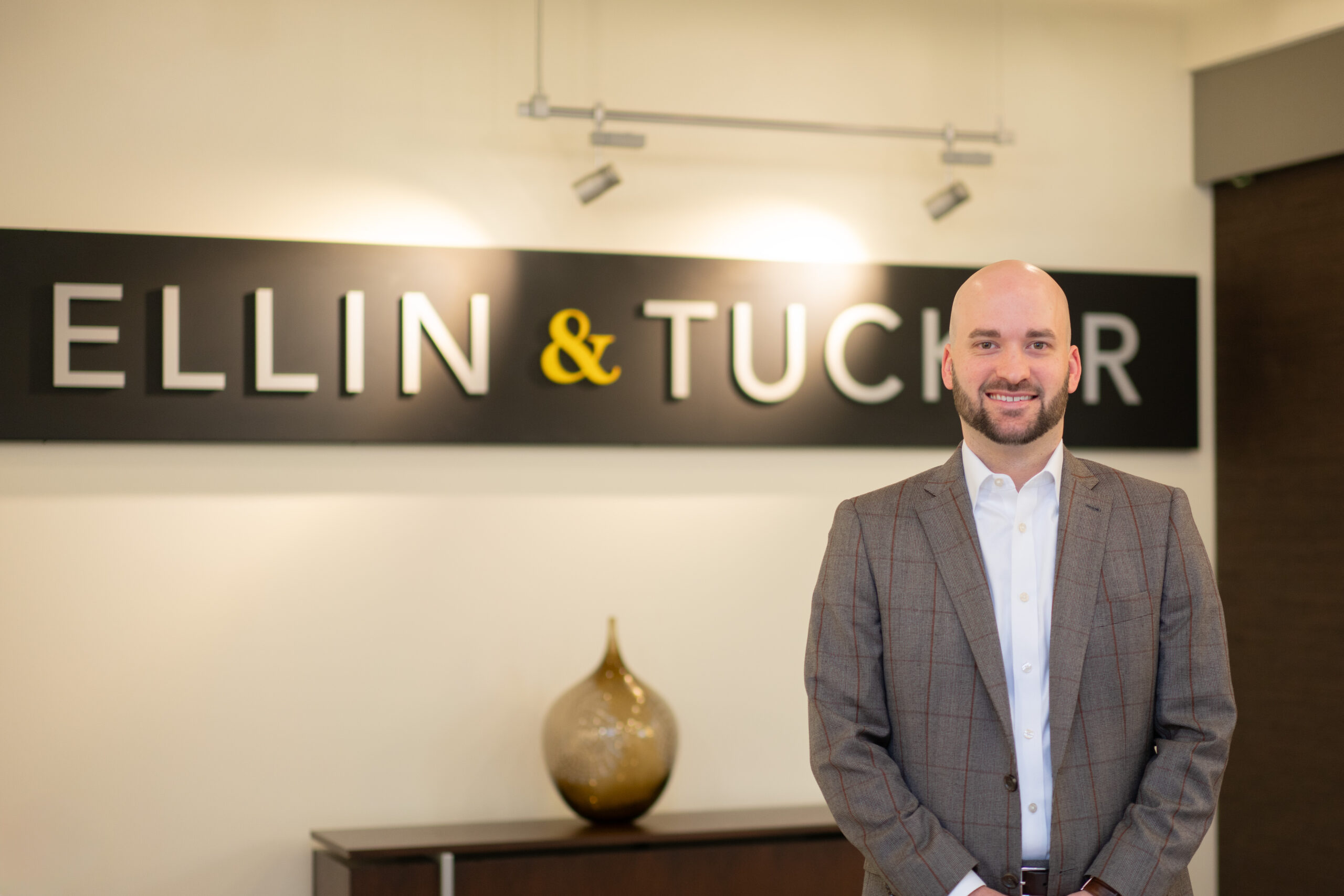 Travis Klein tax director at Ellin & Tucker