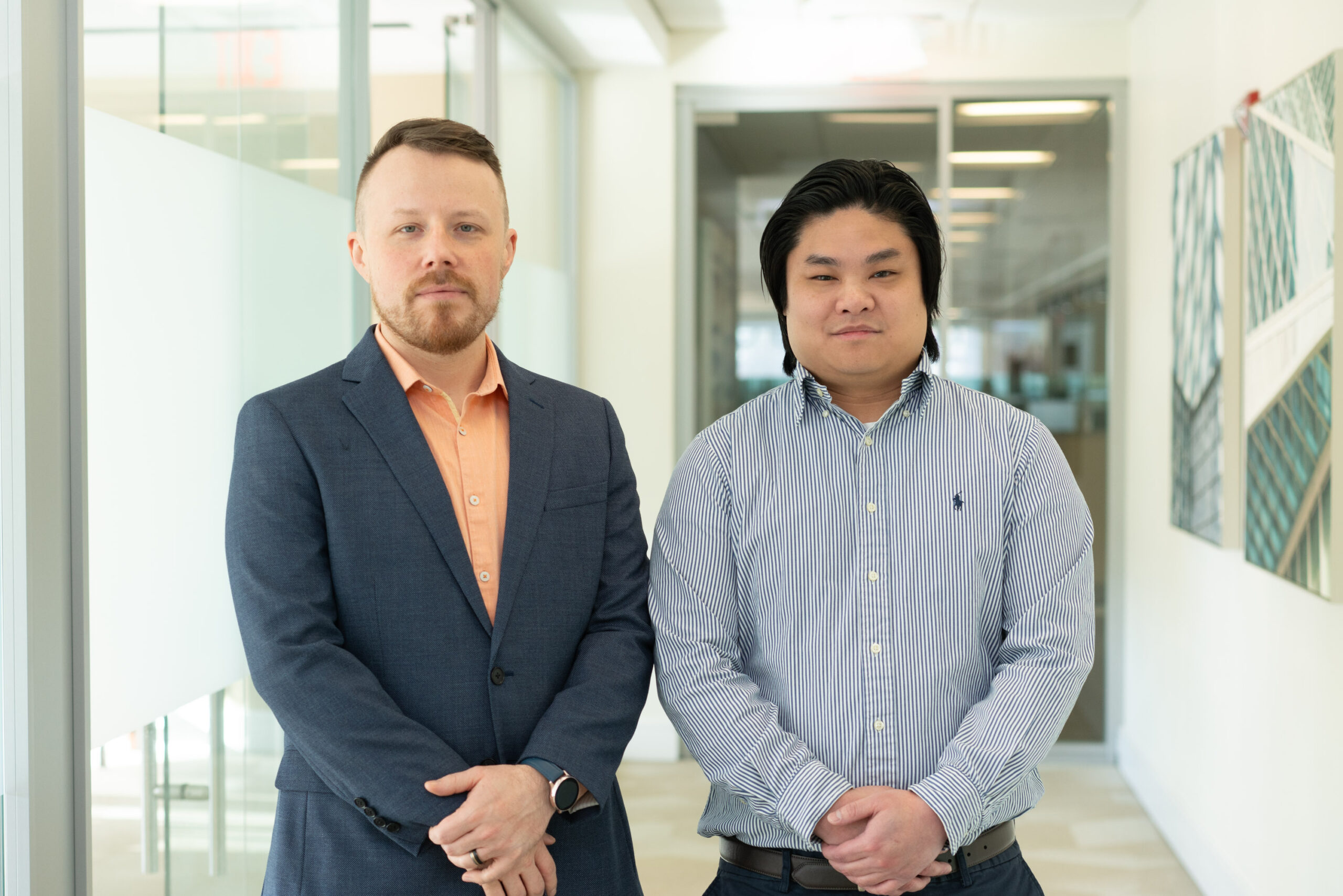 Mark Burney supervisor and Jason Fung senior associate