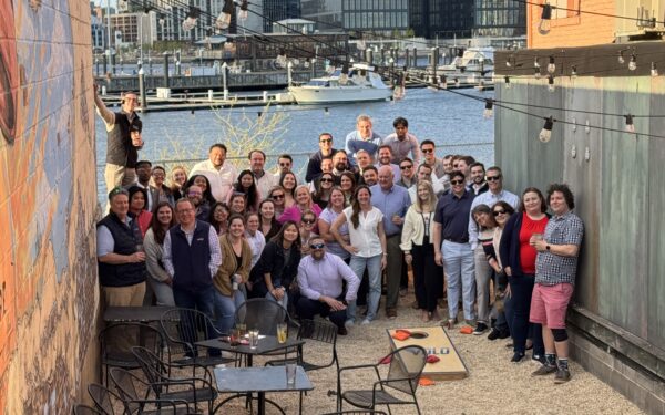 The Ellin & Tucker team poses as a group at Little Havana in Baltimore.